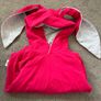 Two Oversized Bunny rabbit hoodie/ long tunic for 3 and 7years old Image 8