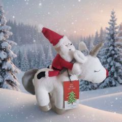 Christmas Unicorn with Santa soft toy from Next