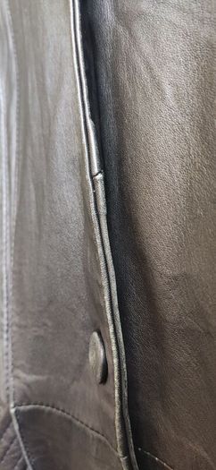 Authentic Vintage Sardar Soft Leather Jacket Rare Embossed Detail  Size 16 (Fits M-L Oversized)