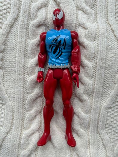 Spiderman approx 12" Blue Shirt Rendition Home Coming Original Hasbro 2018 Used Please look at the pictures