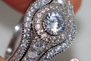 Sterling Silver 3 Ring Set
