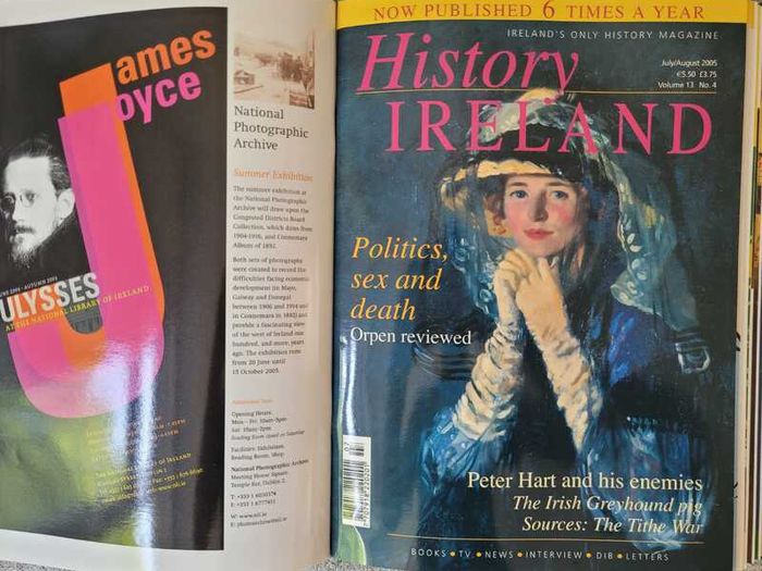 History Ireland Magazine 11 Issues 2005 to 2006 with Official Binder