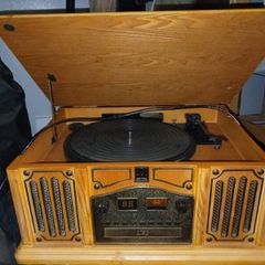 Vintage record player