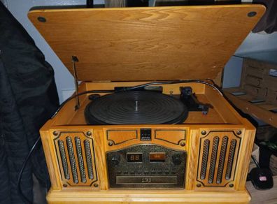 Vintage record player