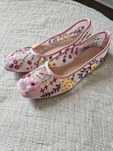 Dunnes floral ballerina 6.5