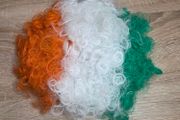 St Patrick's Day Curly Irish wig