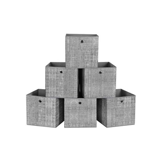 Foldable Storage Boxes Set of 6