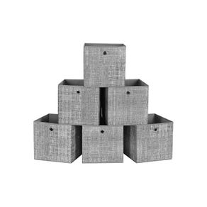 Foldable Storage Boxes Set of 6