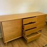 oak veneer sideboard Image 5