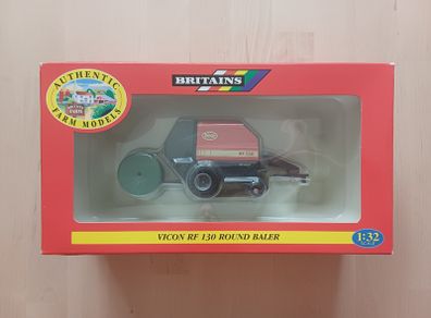 Britains VICON RF 130 Round Baler Farm Model Boxed MINT
