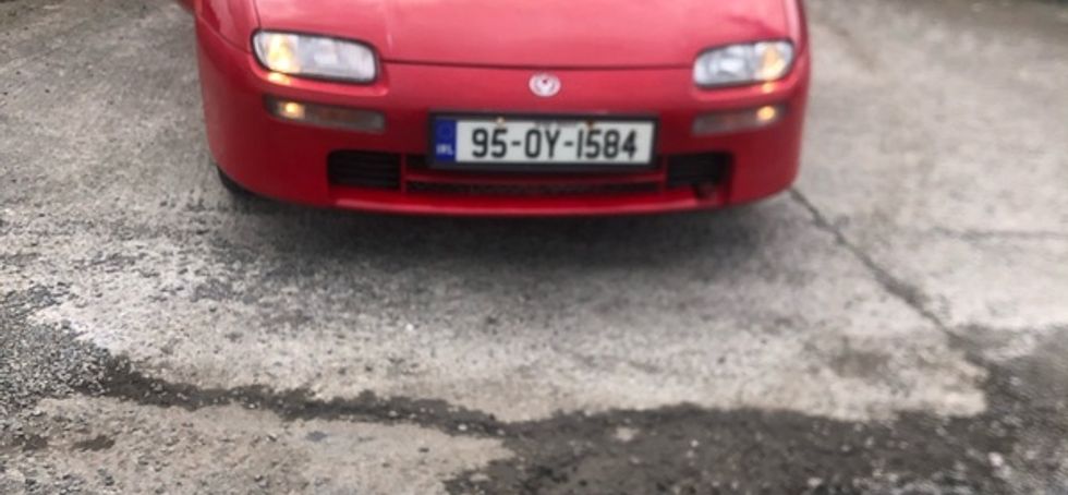 1995 Mazda 323 vintage tax and test