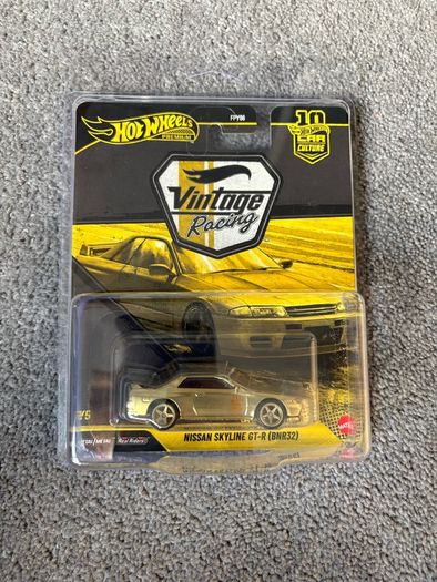 Hot Wheels Nissan Skyline R32 0/5 Gold Chase Vintage Racing VHTF