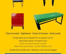 bedroom furniture Lego theme