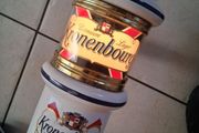 large Ceramic LightUp Kronenbourg 1664 Lager Beer tower tap