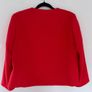 Zara boxy shape red blazer Image 7
