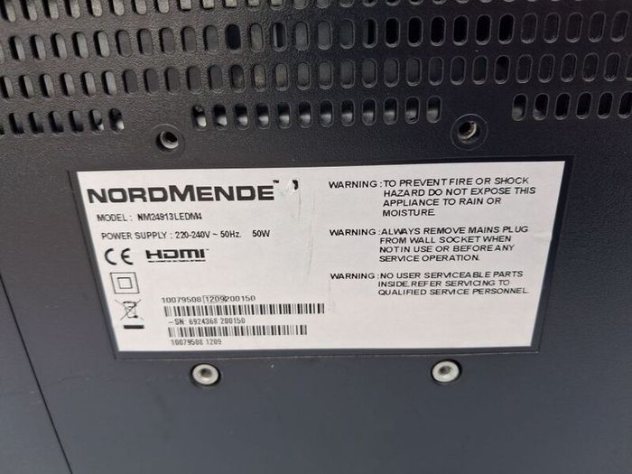 Nordmende Tv not smart