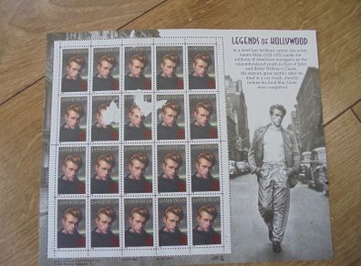 Legends of Hollywood  James Dean stamps