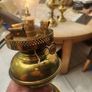 Three oil brass lamps Image 7