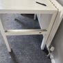 White desk. Height adjustable. Grows with your child! Image 3