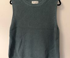 100% Cotton Knitted vest