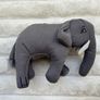 McDonalds Happy Meal African Elephant Figure 2008 soft approx. 8 cm. Used Please see photos Image 3