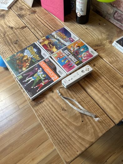 wii games and controller
