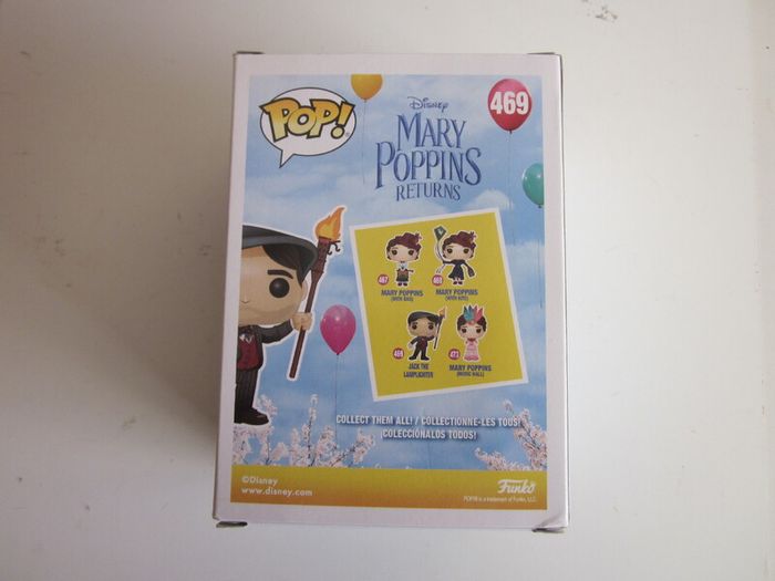 Funko POP ! Mary Poppins Jack the Lamplighter 469#