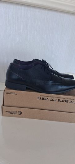 Real Leather Mens Dress Shoes Size 10