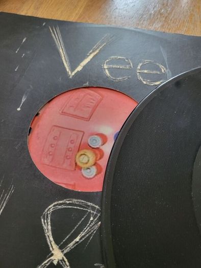 Vee 187 embossed 12 inch vinyl