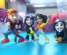 Spy Ninja figures