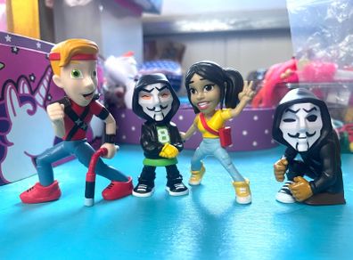 Spy Ninja figures