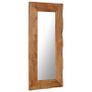 Cosmetic Mirror 50x110 cm Solid Acacia Wood Image 9