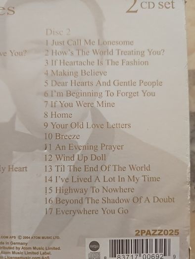 Jim Reeves 2CD Boxset  - Waiting For A Train