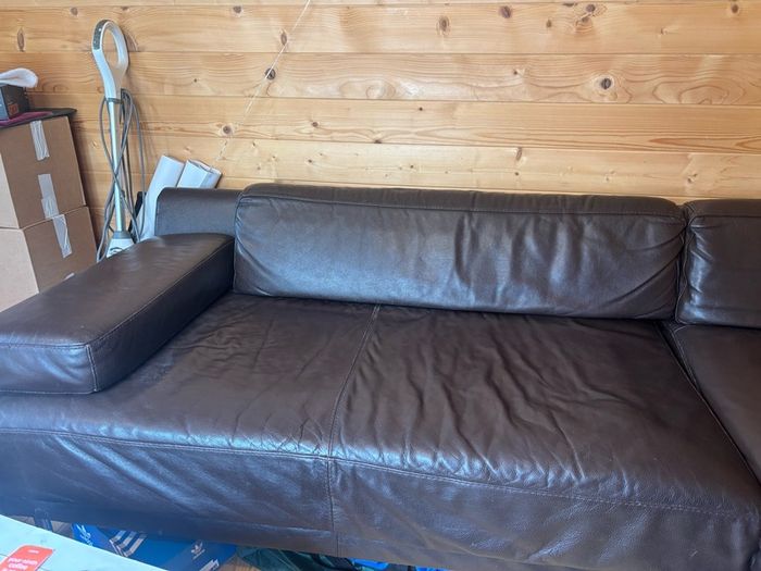 Corner Leather Couch