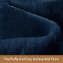 Carpet Rug Living Room Large 120 x 170, Grey for Bedroom Washable Anti Slip Fluffy Shaggy Cream Area Carpets Extra Large for Kids Room Image 2
