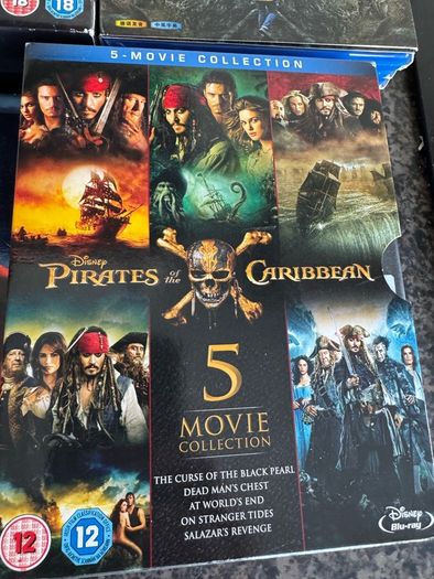Blu-ray boxesets and movies