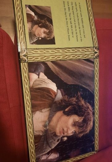 The Lord of the Rings - The Two Towers Jigsaw Book (Four 96 Piece jigsaws- 2003)