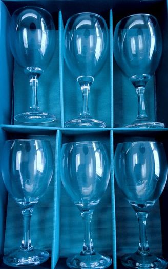 6x Wine Glass