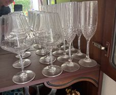 Plastic Wine/ Champagne Glasses