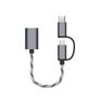 4753 USB C Adapter 2 in 1 Micro USB Cable to USB 3.0 Adapter OTG for Type-C Image 2