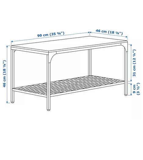 Coffee Table Ikea Fjallbo