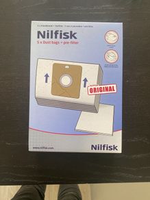 2 boxes of Brand new nilfisk hoover bags