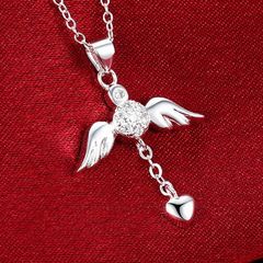 Angel Wings Cross Pendant