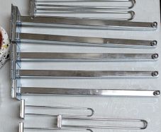 Shop fittings slatwall panel bar arm  18 pieces