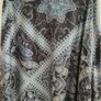 skirt paisley print asymmetrical hemline skirt H&M size small 10/12 Image 7
