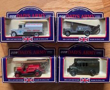 Vintage Dads Army Diecast Models BOXED