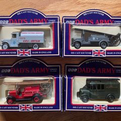 Vintage Dads Army Diecast Models BOXED