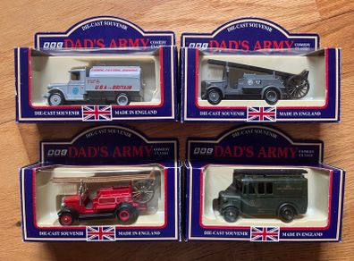 Vintage Dads Army Diecast Models BOXED