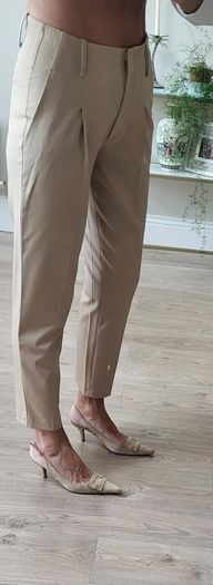 CAMBIO Kate tan cigarette style pants Sz 10UK - Bnwot -Rrp 159.90
