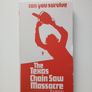 The Texas Chain Saw Massacre VHS With Regenerated Slip Case. Image 3